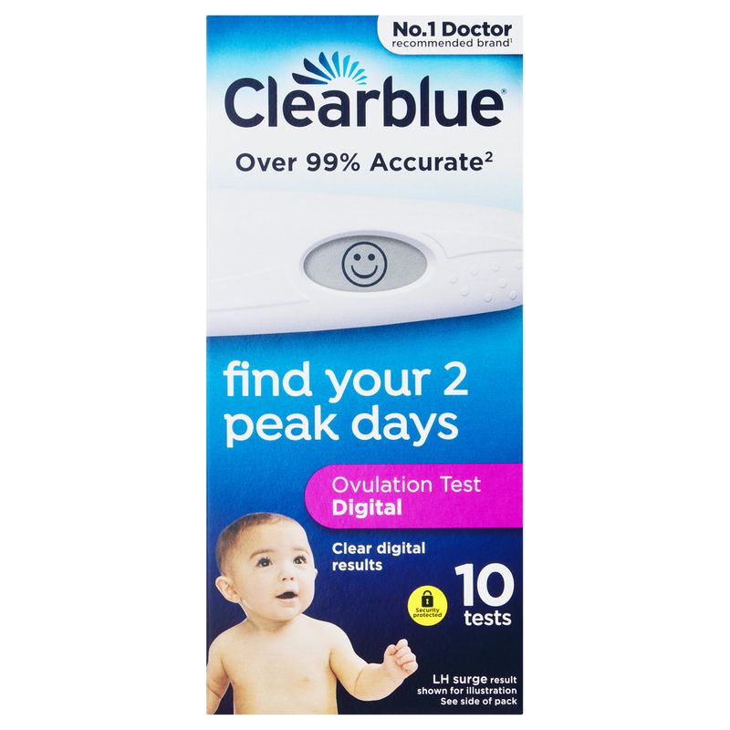 Clearblue Ovulation Test Digital 10 Tests