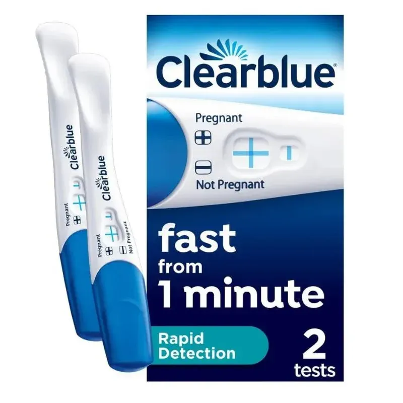 Clearblue Pregnancy Test Rapid Detection 2 Tests