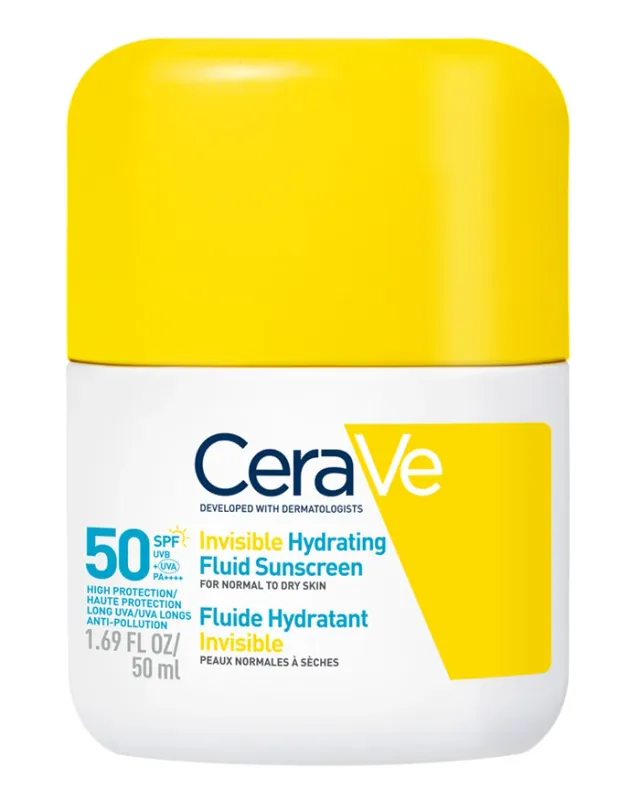 CeraVe Invisible Hydrating Fluid spf 50+ (50ml)