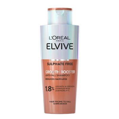 L'Oreal Paris Elvive Growth Booster Shampoo, Anti Hair Loss, (200ml)