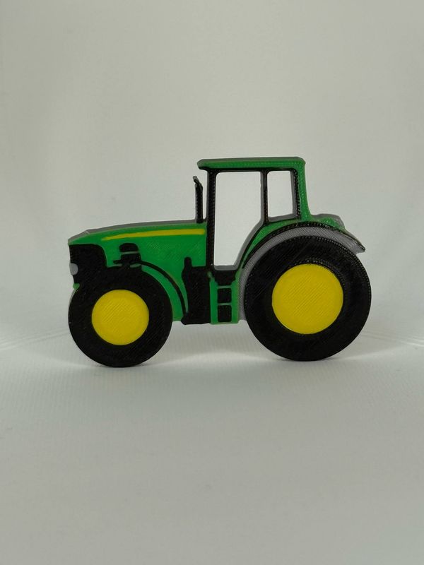 Brelok John Deere 6830