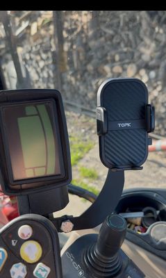 Monitorek Wyświetlania Biegów - Uchwyt do telefonu