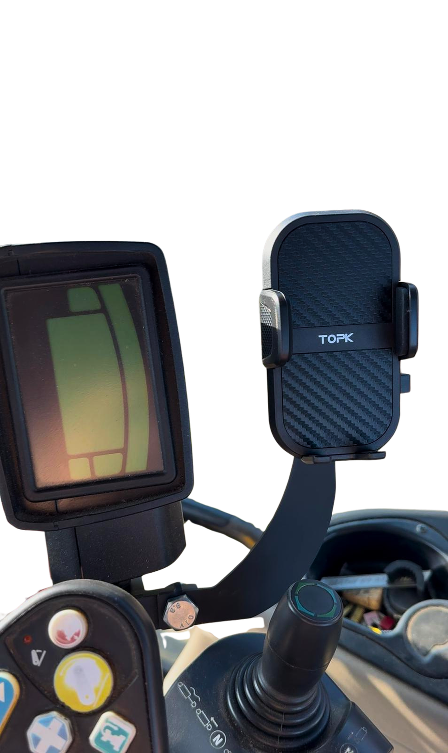 Display delle marce - Supporto per telefono