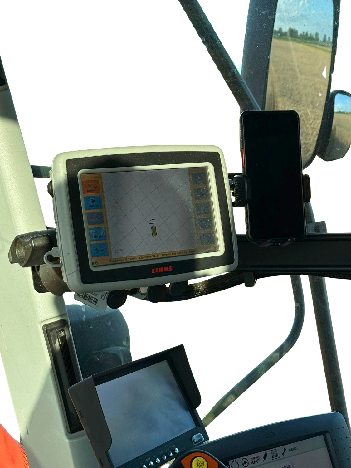 Claas S7/S10 Terminal – Phone Mount