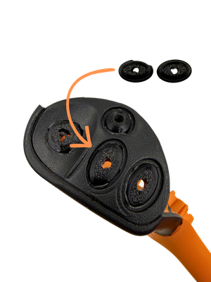 Botón Pulsador para palanca PowerQuad AutoQuad – Juego Liebre + Tortuga
