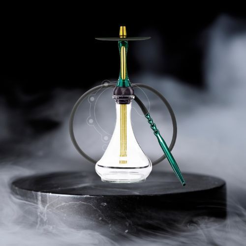 CACHIMBA ALPHA HOOKAH MODEL S GREEN CANDY