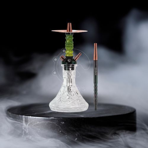 CACHIMBA COLD SMOKE ARROW MINI GOLD RESIN AMARILLO