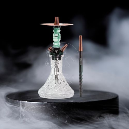 CACHIMBA COLD SMOKE ARROW MINI GOLD RESIN VERDE