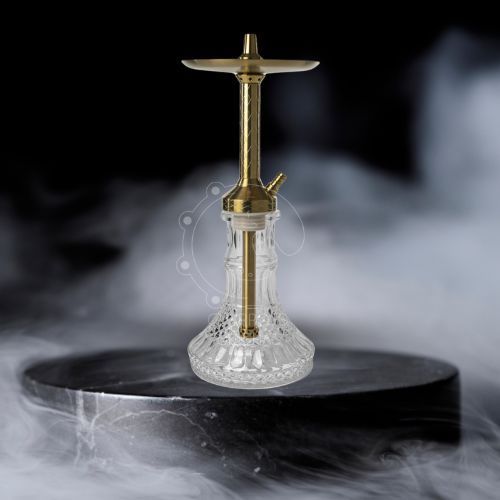 CACHIMBA MR SHISHA MINI KHALIFA DORADO