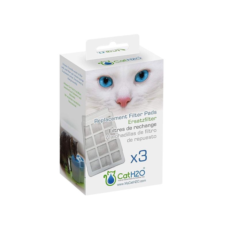 H2o - Replacement Filters for Dog or Cat Fountains - Pack of 3