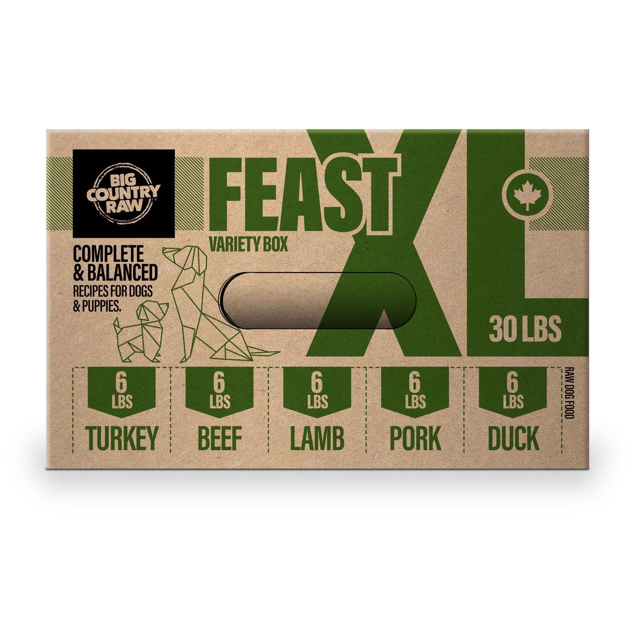Big Country Raw - XL Feast 30lb Variety Boxes