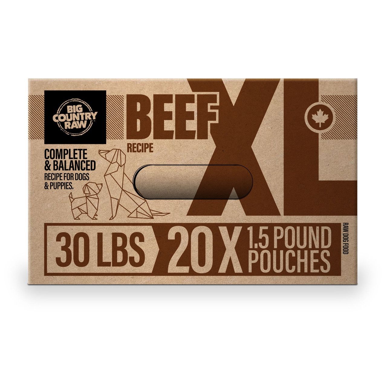 Big Country Raw - XL Beef 30lb