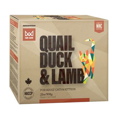 Big Country Raw - Fare Game / Quail, Duck &amp; Lamb 2lb
