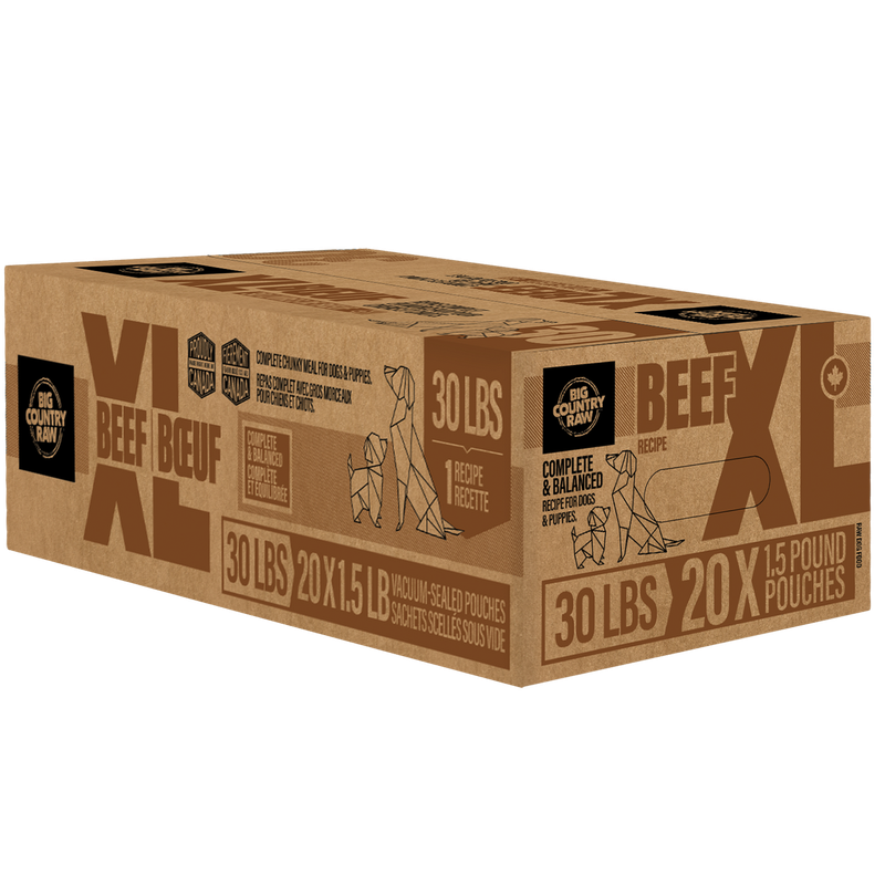 Big Country Raw - XL Beef 30lb