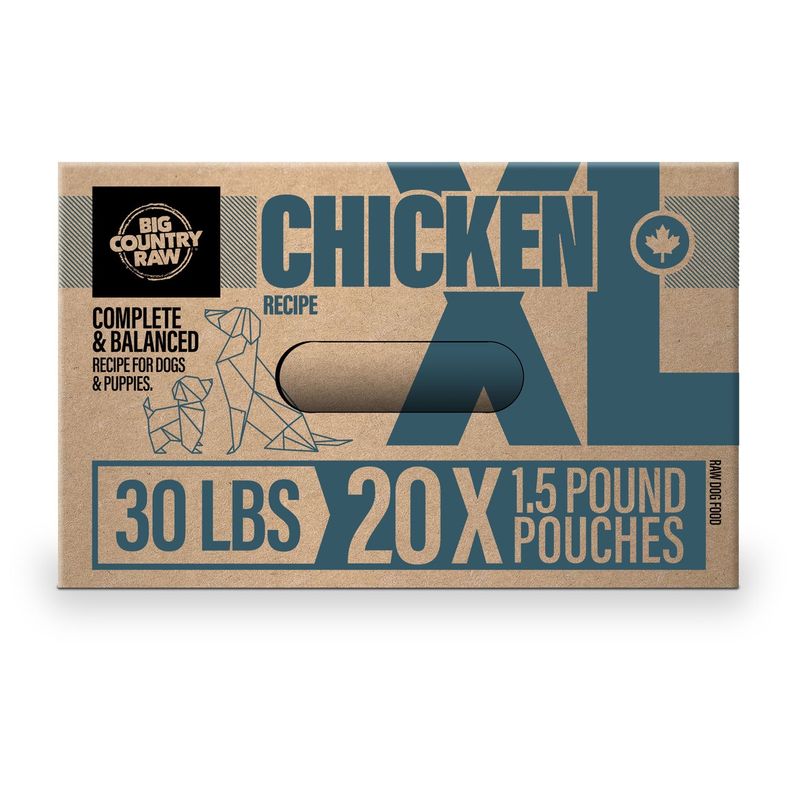 Big Country Raw - XL Chicken 30 lbs