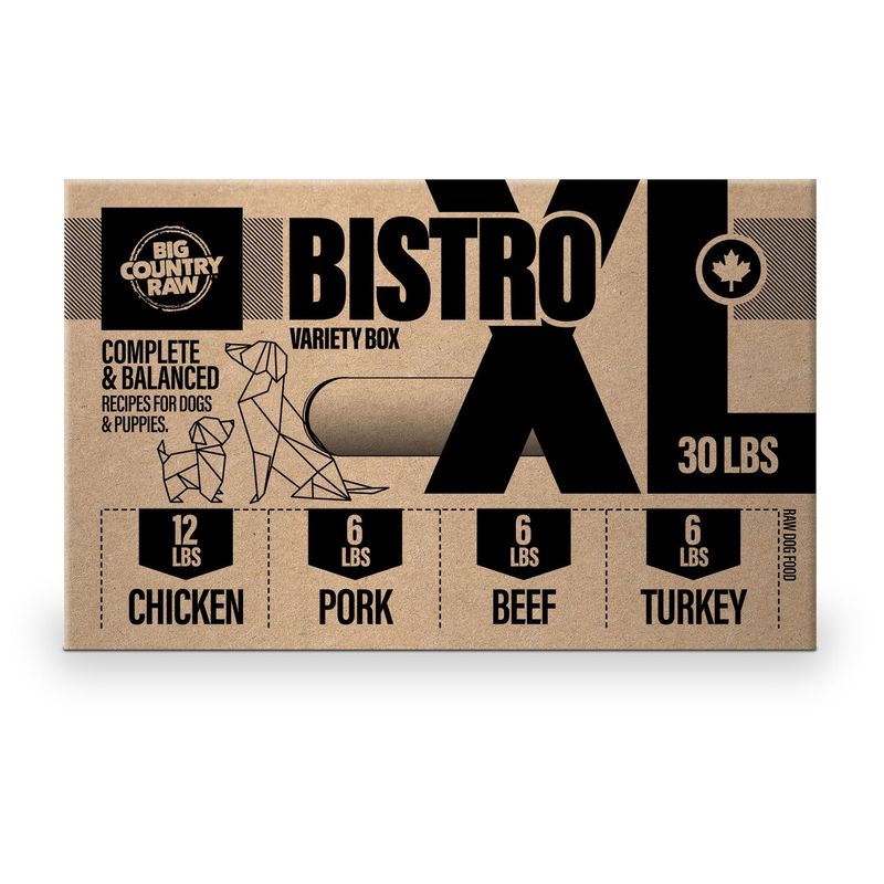 Big Country Raw - XL Bistro 30lb Variety Box