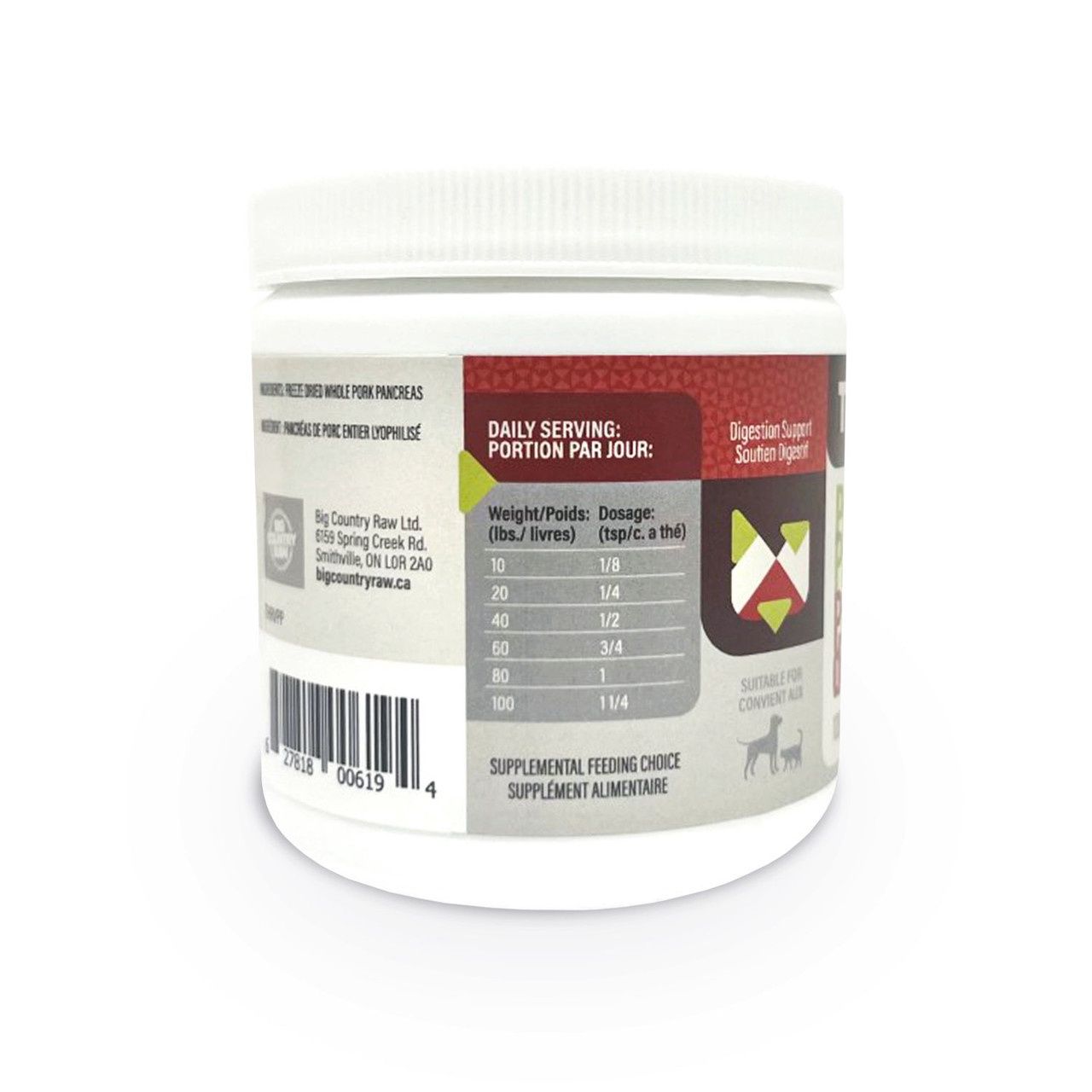 THRIVE- Pancréas de porc - 100 g