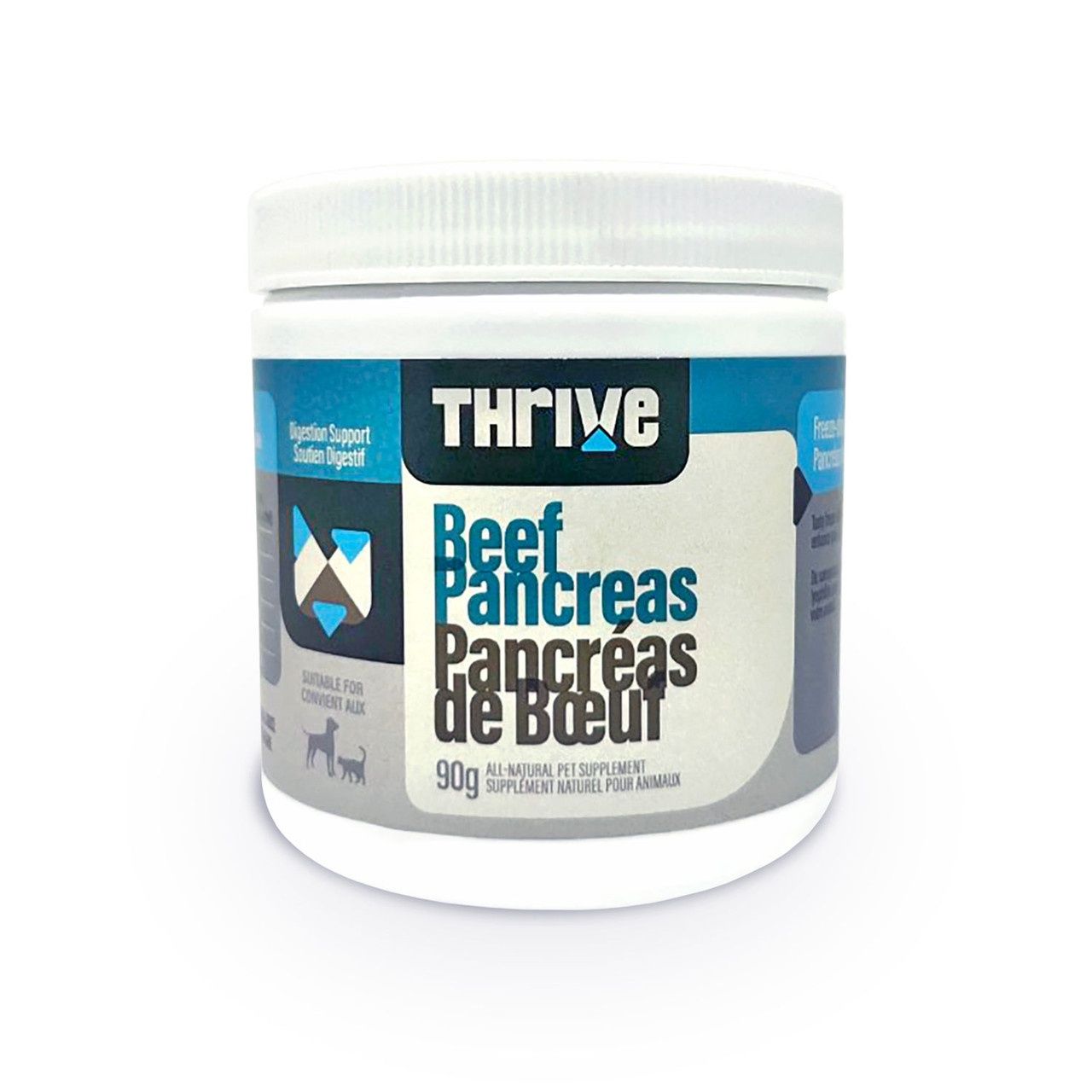 THRIVE-  Pancréas de boeuf - 90 g