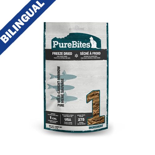 Pure Bites- Gâterie pour chat au  méné 31gr