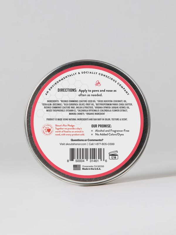 Skouts Honor- baume hydratant et protecteur avec probiotique pour chien
