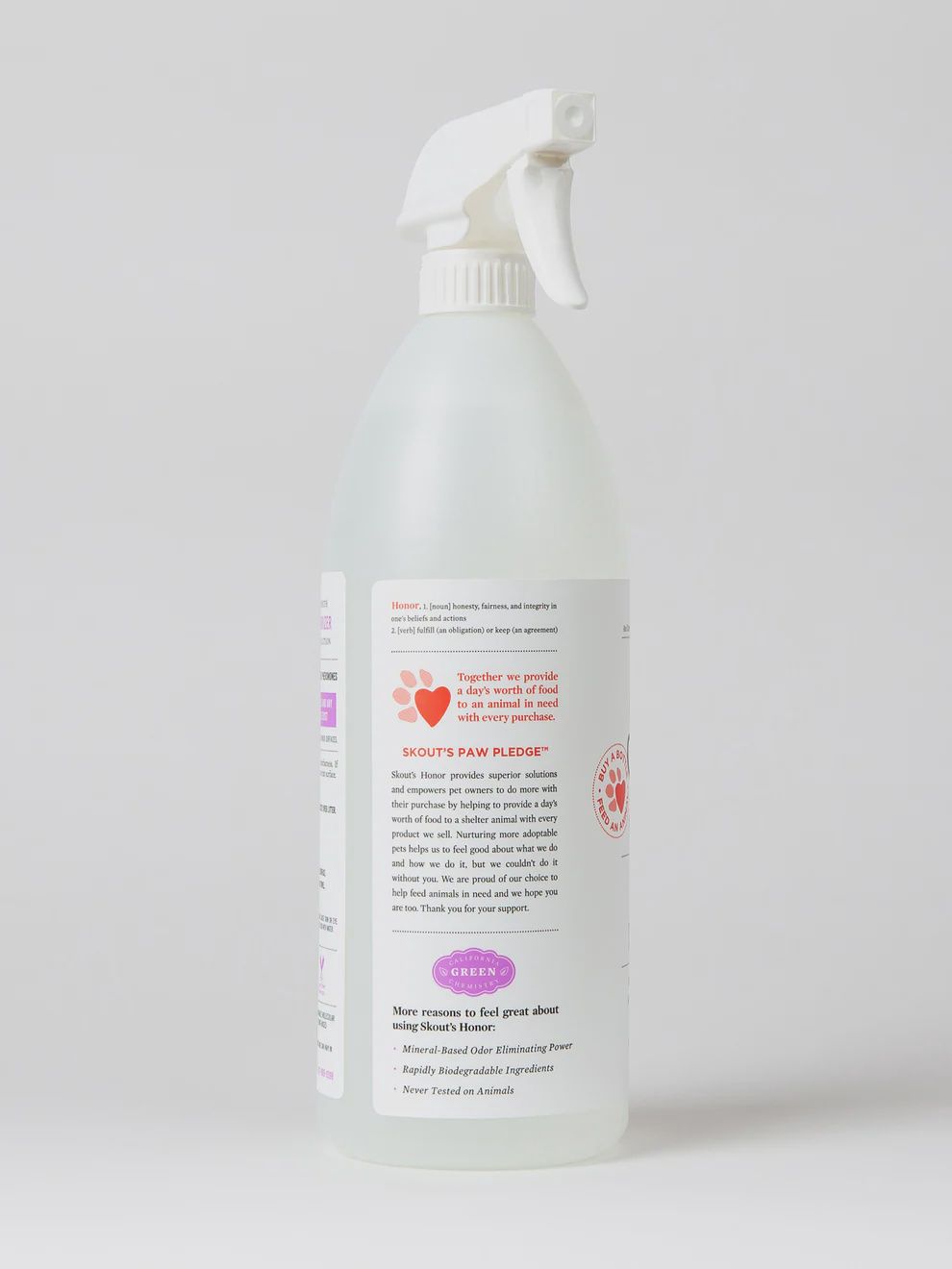 Skouts Honor- Nettoyant a bac a litère &amp; éliminateur  35oz