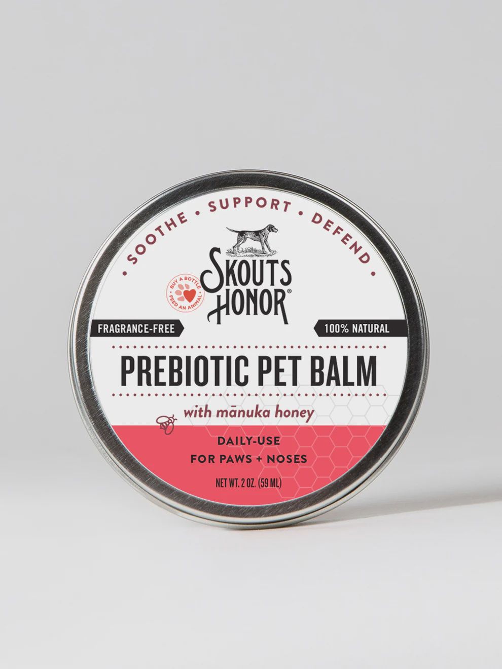 Skouts Honor- baume hydratant et protecteur avec probiotique pour chien