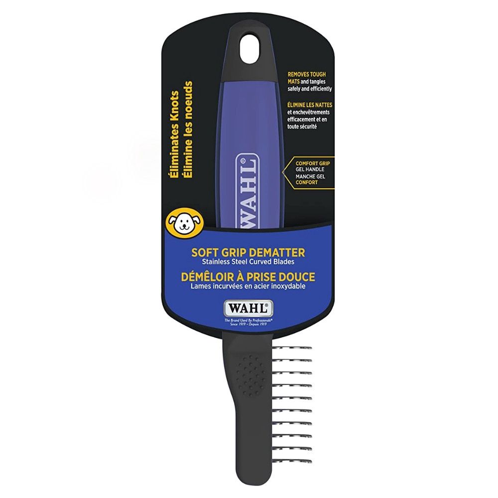 Wahl- Démêloir a poignée souple, 10 dents