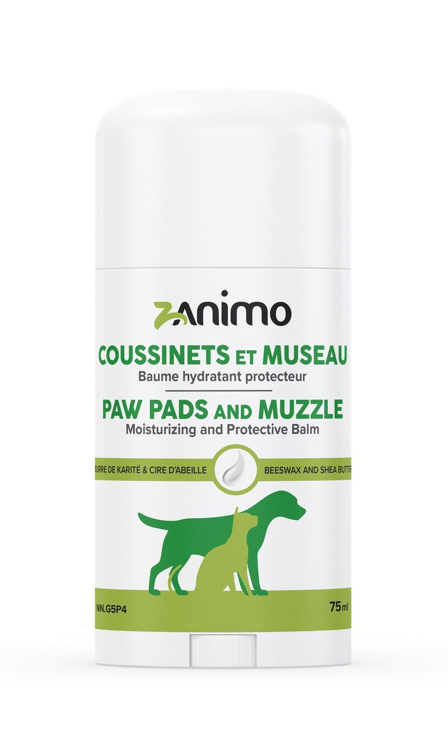 Zanimo-Baume Coussinets Et Museau - Hydratant Protecteur, Pour Chien Et Chat