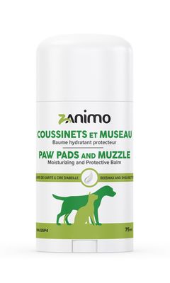 Zanimo-Baume Coussinets Et Museau - Hydratant Protecteur, Pour Chien Et Chat