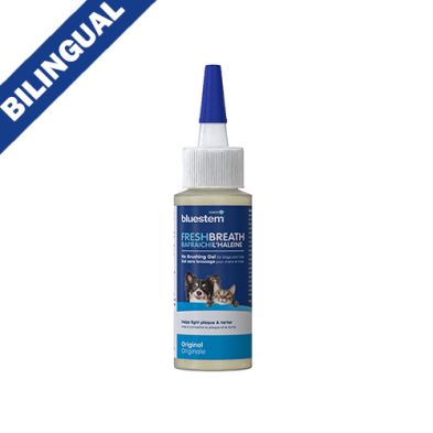 Bluestem - No-Brush Dental Gel for Dogs &amp; Cats, saveur: original 2.4oz