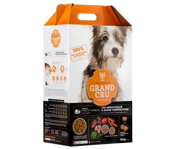 Canisource Grand Cru - Grain-Free Dog Food - Pork &amp; Lamb, Size: 10kg