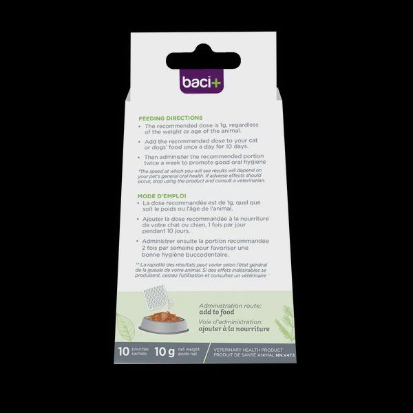 Baci +- Buco+ 10 Days for Cats and Dogs, Bad Breath