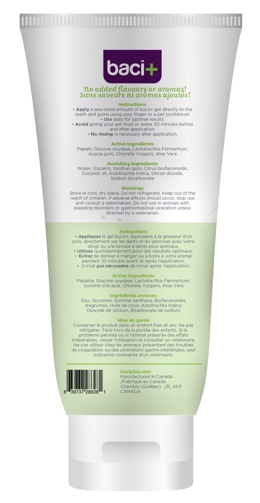Baci +-Dental Gel buco+, enzymatic 115 g