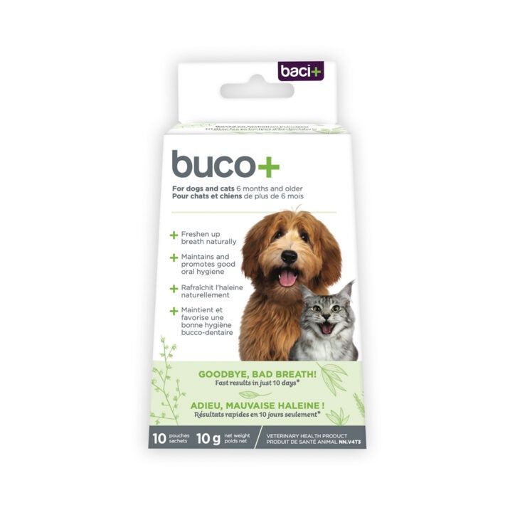Baci +- Buco+ 10 Days for Cats and Dogs, Bad Breath
