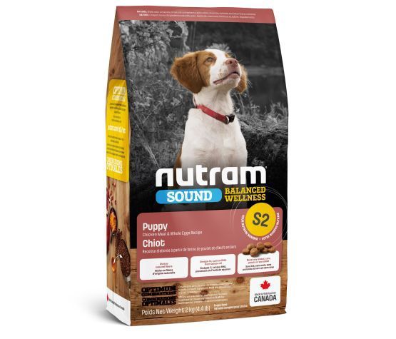 Nutram- Sound (s2) Chiot Poulet Et Oeufs Entiers