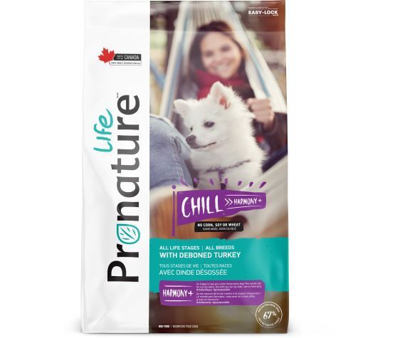 Pronature Life- "chill" Nourriture Pour Chien, Toutes Races - Dinde Désossée 11,3kg