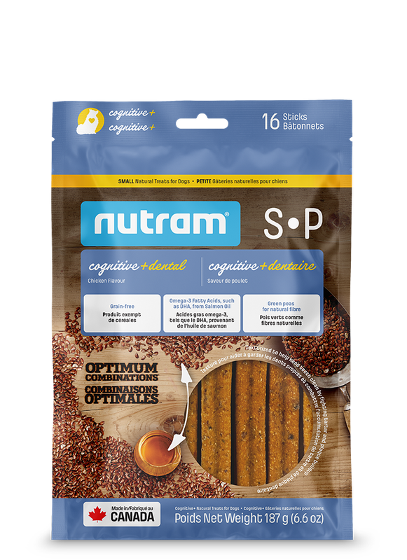 Nutram- Baton dentaire Cognitive + saveur Poulet