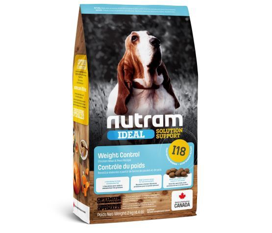 Nutram -Ideal (i18) Chien Contrôle Du Poids Poulet Et Pois