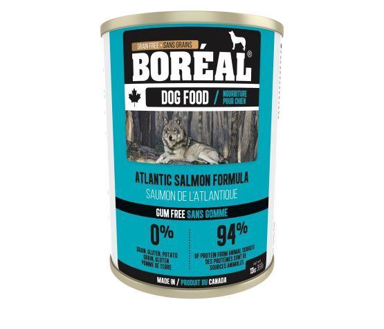 Boréal - Canned Dog Food, Atlantic Salmon 369gr