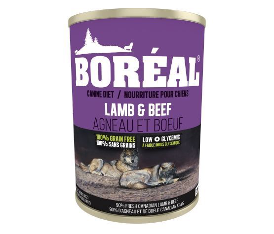 Boréal - Grain-Free Dog Food, Lamb &amp; Beef 690gr