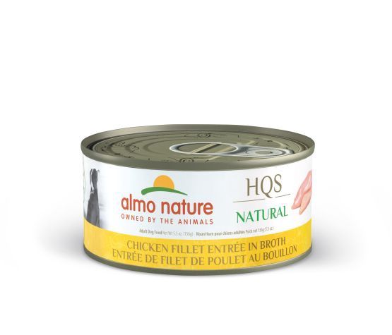 Almo Nature - Hqs Natural Dog - Entrée, Chicken Fillet, 280g can