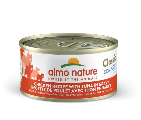 Almo - Classic Complete Cat - Chicken with Tuna in Gravy 70g