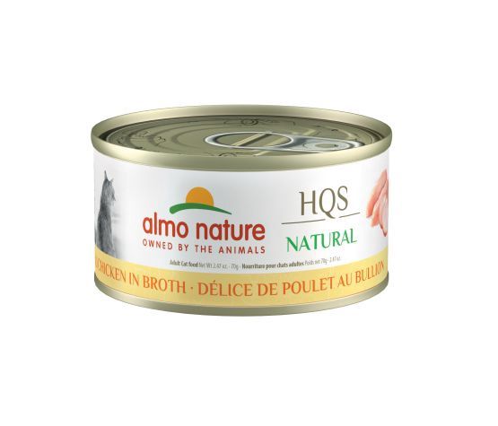 Almo Nature - Hqs Natural Cat - Chicken Delight in Broth 70g