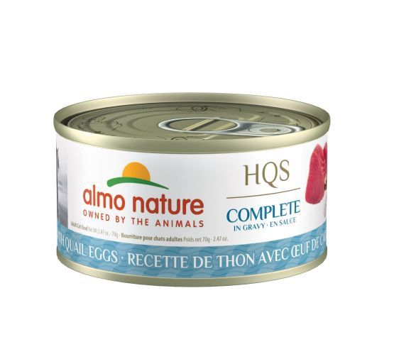 Almo Nature - HQS Complete Cat Food - Tuna and Quail Egg in Sauce 70g