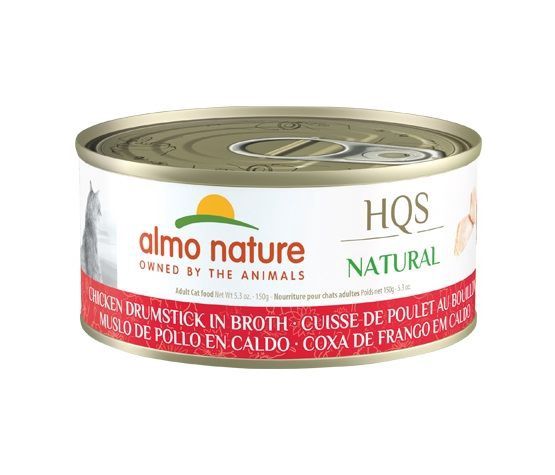 Almo Nature Hqs Natural Cat - Chicken Thigh in Broth