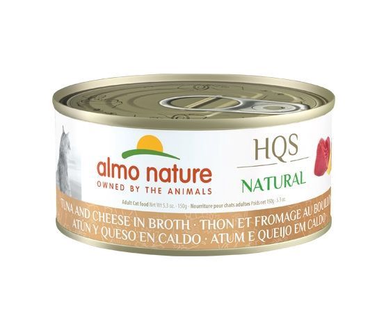 Almo Nature - Hqs Natural Cat Food - Tuna and Cheese in Broth