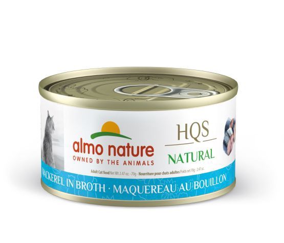 Almo Nature - Hqs Natural Cat Food - Mackerel in Broth 70g