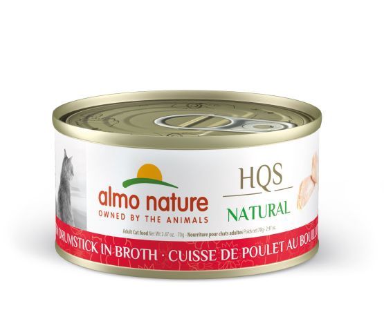 Almo Nature Hqs Natural Cat - Chicken Thigh in Broth