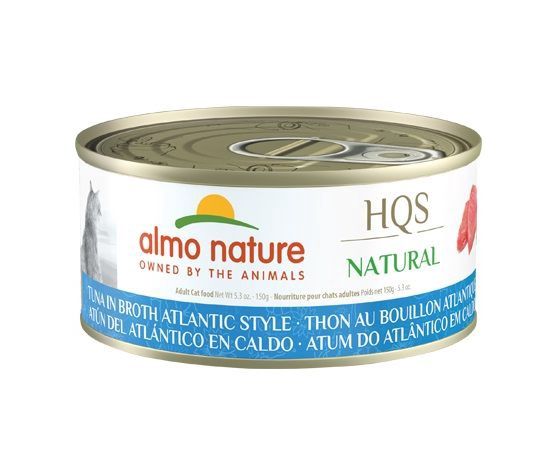 Almo Nature - HQS Natural Cat Food - Atlantic Tuna in Broth