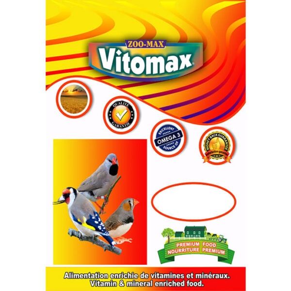 Zoomax Vitomax -Oiseaux Pinson 2lbs